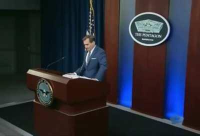 Remember? Jeff Schogol, senior Pentagon reporter asked the US National Security Council's John F Kirby if DoD had alien bodies and crafts. He started stuttering and refused to give a simple answer