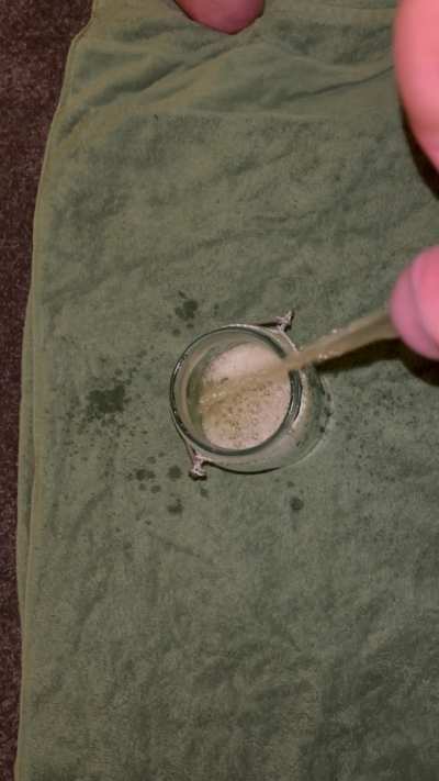 Woke Up for a Piss and My Jar close at hand😮‍💨