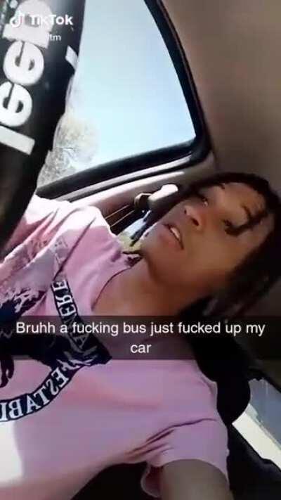 The bus said “survive this”