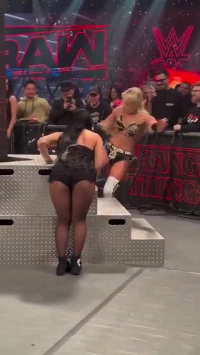 Liv Morgan and Roxanne Perez