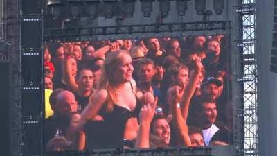 Absolute win of a concert