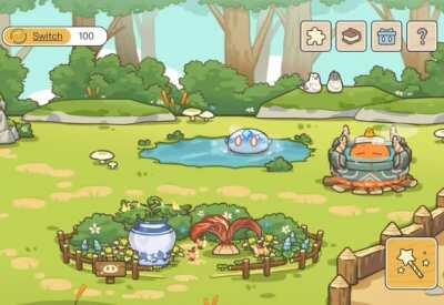 This dendro slime is the cutest 😂