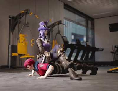 [no spoilers] I animated Vi’s new workout routine