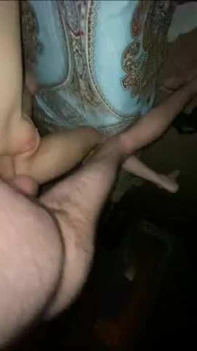 anal strokes from a BWC rearrange her guts