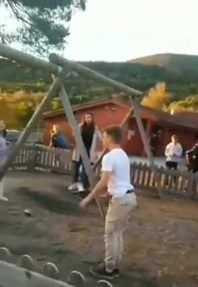 They are not born real stuntmen, they become those who are lucky enough to survive) 😅