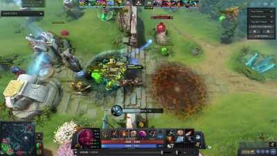 Desperate situations require desperate measures (Techies + Dusa High Ground)