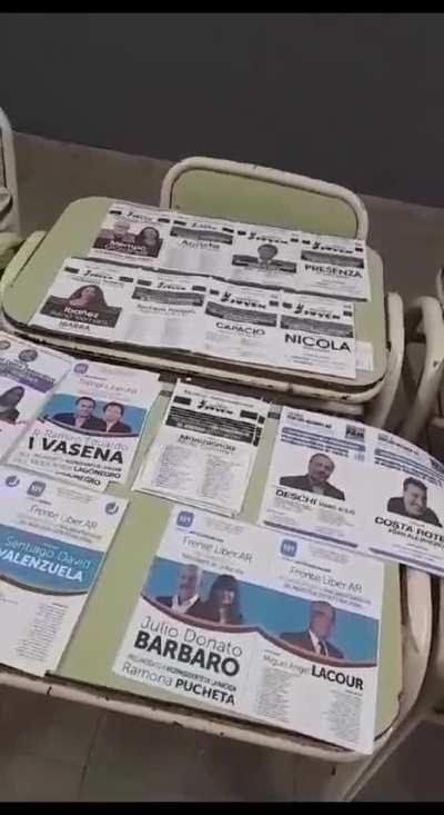 Llambi Campbell, Santa Fe. Pueblito ultra peroncho. Faltan boletas de Milei.