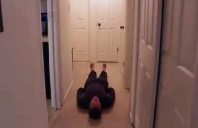 dragging myself along