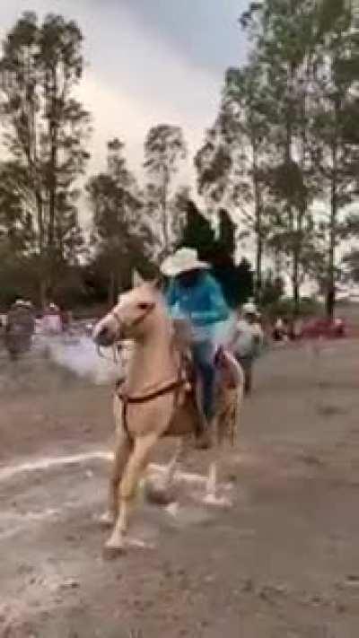 Guy loses pinky finger lassoing runaway horse