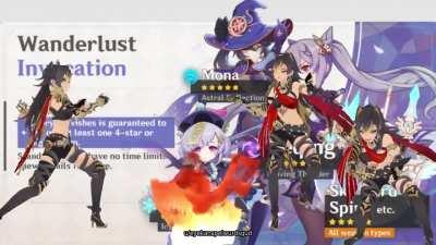 DehyaGroovingNextToTheStandardBannerCampfireWithOtherDehyasButIn3D