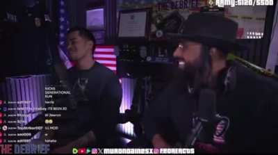 Myron trying to make Sneako lose his YouTube again by convincing him to crash Kamala’s book signing 😩 while playing anti semitic Jew songs 😅