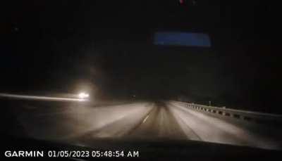 I was idiot who was pushing the clock on getting to work on time. Better late than dead. Don’t be like me.