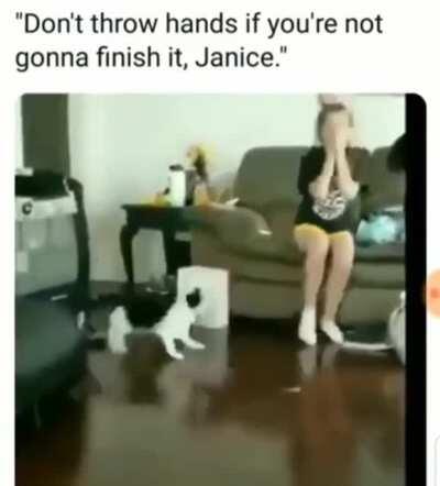 Don't start no ish, won't be no ish!