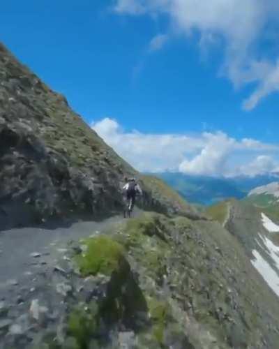 Biking with Cold Heart