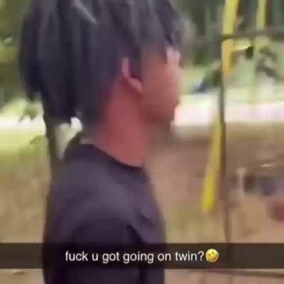 Bro playing the wrong game at the wrong time 😭💀