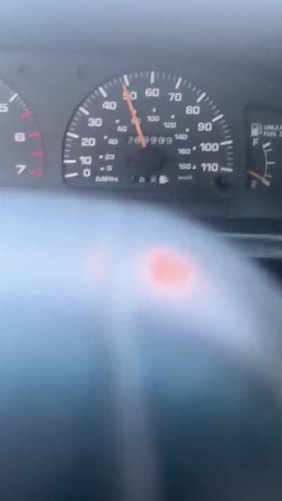 Love watching the miles clock over