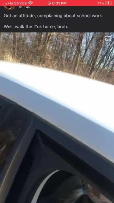 Am I the only one who thinks this is fucked up. I mean is it not typical for a kid to complain about school work? What is wrong with parents? Watch till the end.