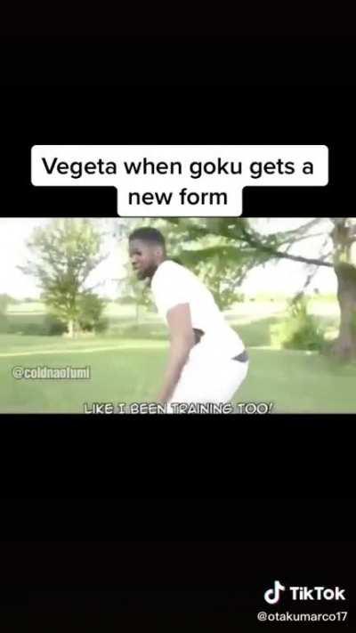 I feel like this applies to most characters in super but especially Vegeta 😂