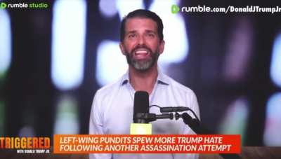 Whoa, Donnie! Save some blow for the rest of us!