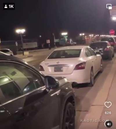 First hit had that guy rethinking his life decisions