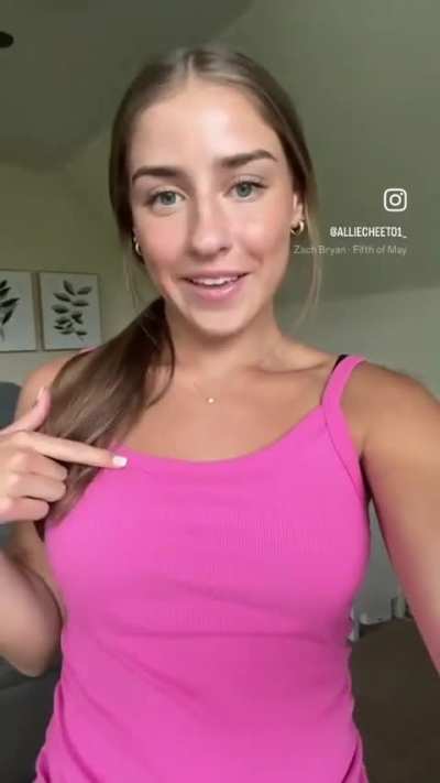 Allie in pink 