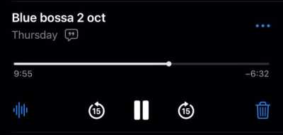 8 months progress playing jazz guitar :)