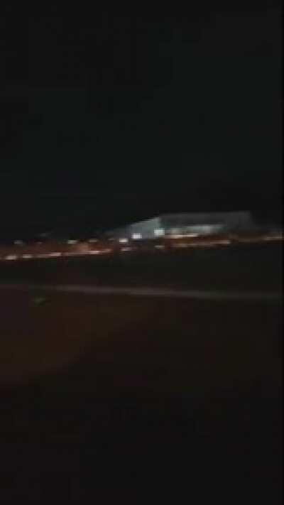 A short clip uploaded last night by the same account who uploaded the clips below shows more vehicles