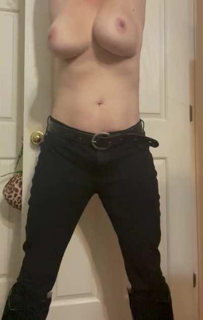 Nothing like taking your bra off after a long, hard week!