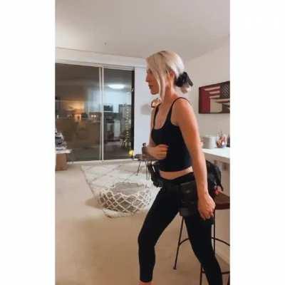 Dry fire practice with @bonbonsguns