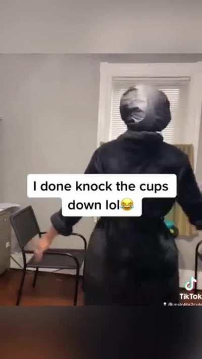 comp of just her going crazy