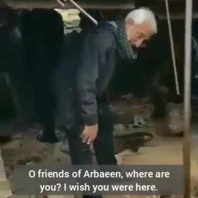 Retired Iranian General Visits Saddam's Grave