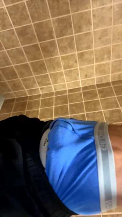 think they seen me hard at the store