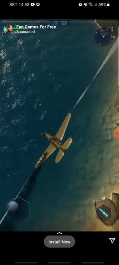 Most credible Instagram game ad