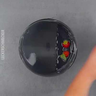 Because the one thing a cake needs is a gelatin prison