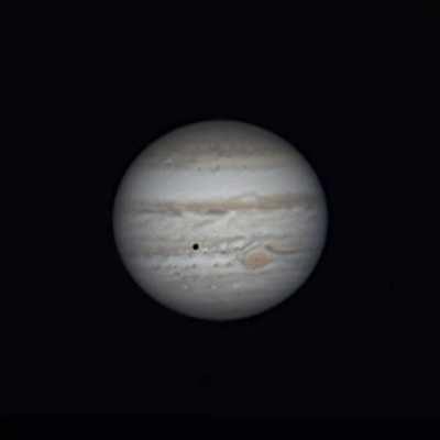 Jupiter and Io Transit 100 Minute Timelapse