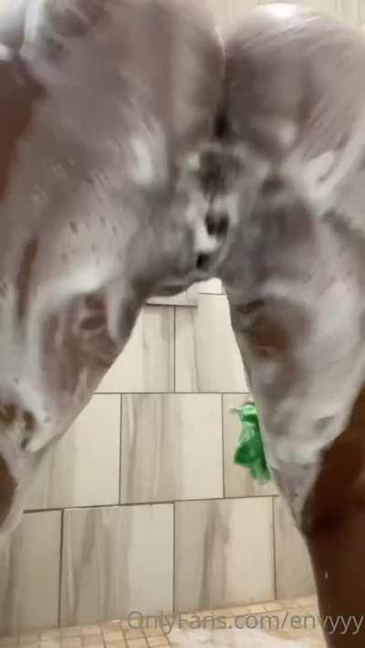 Soapy ass clapping