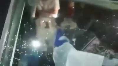 Shooting at a car when they don’t follow your illegal roadblock