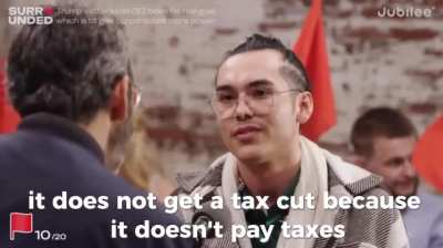 Sam Seder on Jubilee’s Surrounded: “Government agencies don’t pay taxes, government agencies are funded by the government.”