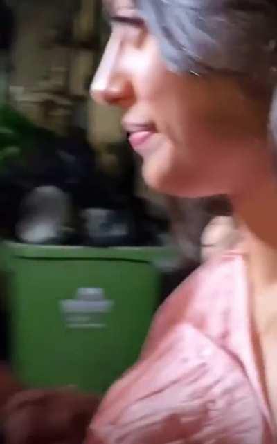 Nyasa snapped after a party