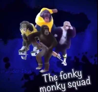 Fonky monky squad hype