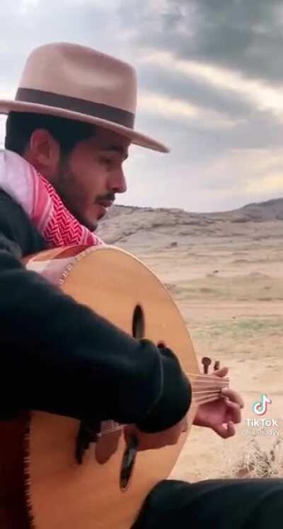 Arab cowboy at it again