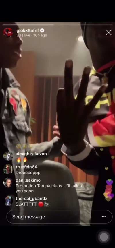 Throwback Of Glokknine🔒 & Ynw Melly🔒 Previewing 223s🩸  Free Dem Boyz Yall Think They Would b on top of florida if Dey was out🤔