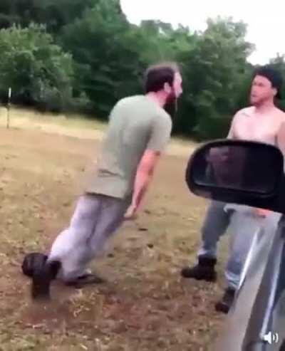 What could go wrong smashing your head before a fight?