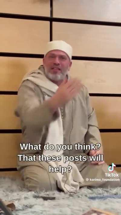 A reminder to actually PRAY for Palestinians in Tahajjud, and not only pay lip service. 