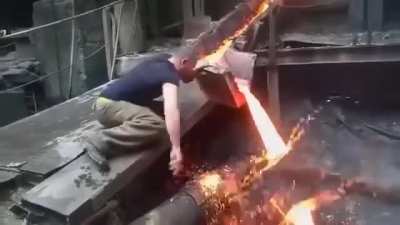 When your faith is strong brothers even hellfire ain't stopping you 🔥✝️