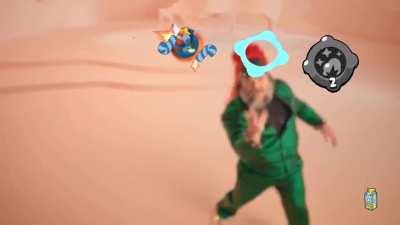 POV: You are walking into a group of 5 susiciously placed power cubes