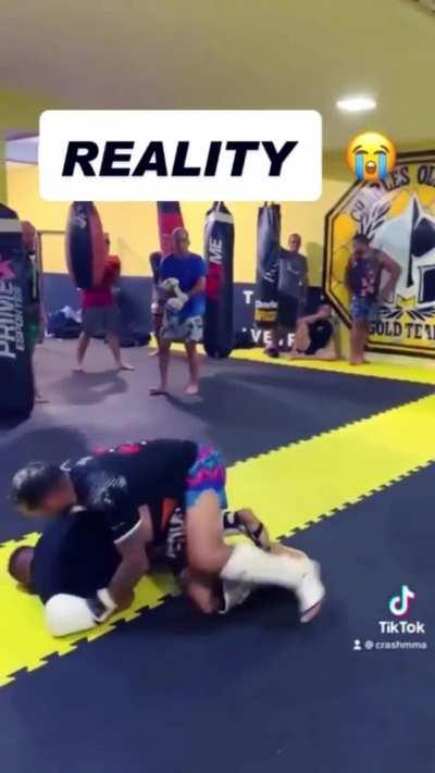 Trying to challenge UFC Fighter Charles Oliveira doesn't go his way