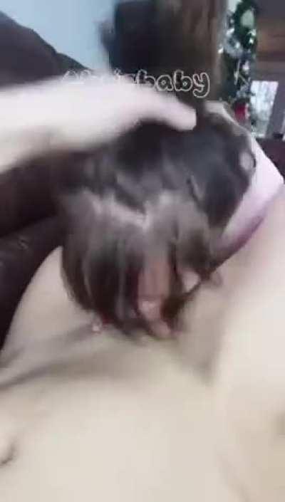 Ass to mouth for thick slut