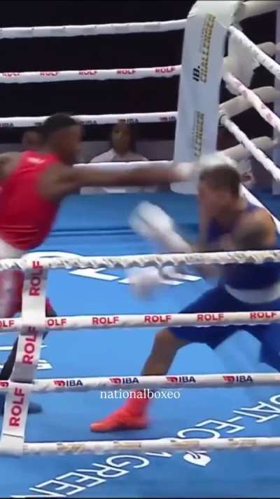 Huge KO! Frank Martinez vs Jonathan Mwiinga