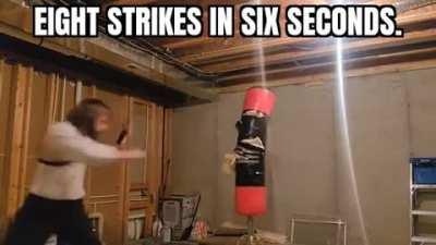 Here's a video of me performing 8 strike in 6 seconds to further the on going discussion